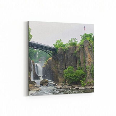 Olla 13653K Doğa / Manzara Görseli Kare Kanvas Tablo (Ölçü: 60X60)