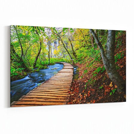 Olla 14165Y Doğa / Manzara Görseli Yatay Kanvas Tablo (Ölçü: 90X60)