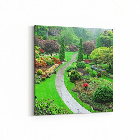 Olla 13937K Doğa / Manzara Görseli Kare Kanvas Tablo (Ölçü: 25X25)