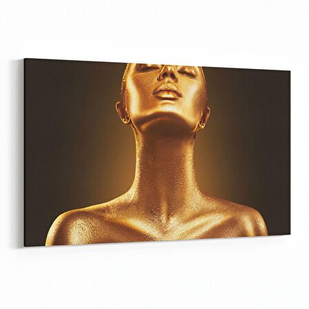 Olla 16751Y Model / Manken Görseli Yatay Kanvas Tablo (Ölçü: 45X30)