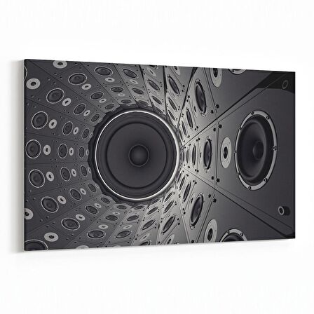 Olla 10236Y Abstract Girdap Görsel Yatay Kanvas Tablo (Ölçü: 150X100)