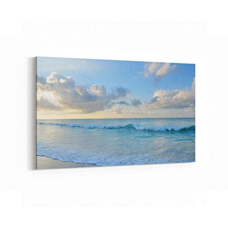 Olla 16479Y Kumsal / Sahil Görseli Yatay Kanvas Tablo (Ölçü: 120X80)