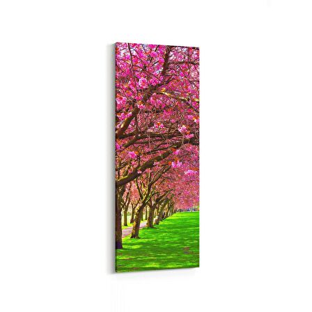 Olla 13730DI Doğa / Manzara Görseli Dikey İnce Kanvas Tablo (Ölçü: 40X120)