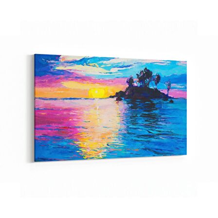 Olla 17750Y Yağlı Boya Görseli Yatay Kanvas Tablo (Ölçü: 120X80)