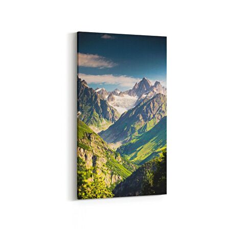 Olla 18060DD Yapı Görseli Dikey Dar Kanvas Tablo (Ölçü: 40X80)