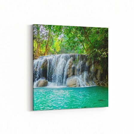 Olla 13675K Doğa / Manzara Görseli Kare Kanvas Tablo (Ölçü: 30X30)