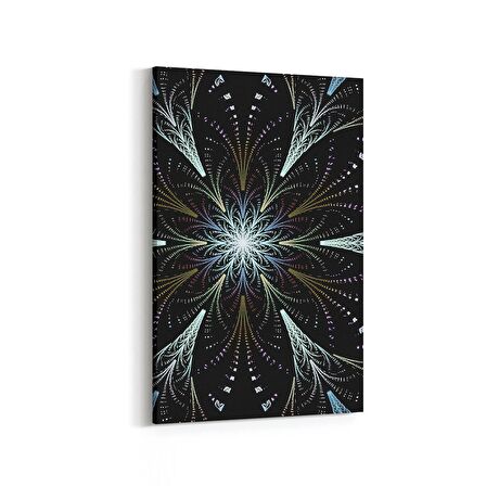 Olla 10383D Abstract Görsel Dikey Kanvas Tablo (Ölçü: 20X30)