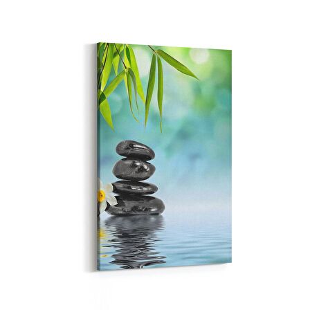 Olla 17045D Spa / Masaj Görseli Dikey Kanvas Tablo (Ölçü: 20X30)