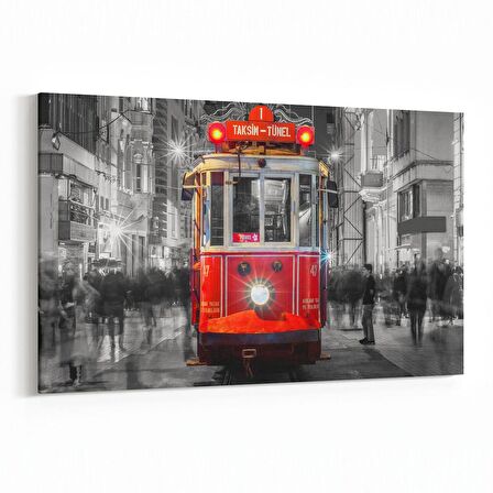 Olla 12298Y Araç Görseli Yatay Kanvas Tablo (Ölçü: 120X80)