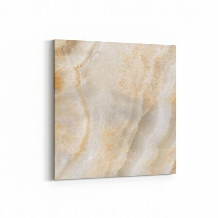 Olla 16690K Mermer Desen Görsel Kare Kanvas Tablo (Ölçü: 25X25)