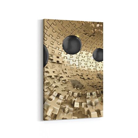 Olla 10427D Abstract Tünel Görsel Dikey Kanvas Tablo (Ölçü: 80X120)