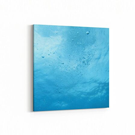 Olla 12882K Deniz / Okyanus Görseli Kare Kanvas Tablo (Ölçü: 25X25)