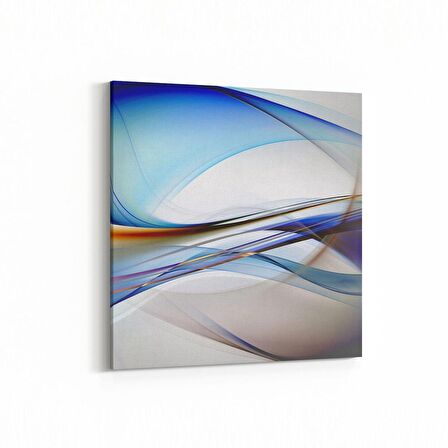 Olla 10076K Abstract Görsel Kare Kanvas Tablo (Ölçü: 25X25)