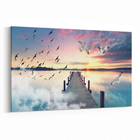 Olla 13391Y Doğa / Manzara Görseli Yatay Kanvas Tablo (Ölçü: 120X80)