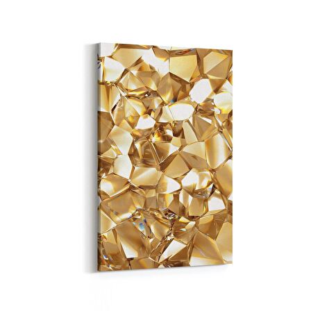 Olla 10089D Abstract Görsel Dikey Kanvas Tablo (Ölçü: 60X90)