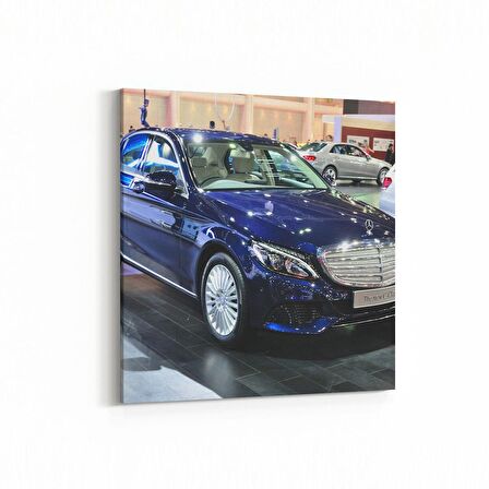 Olla 12267K Araç Görseli Kare Kanvas Tablo (Ölçü: 25X25)