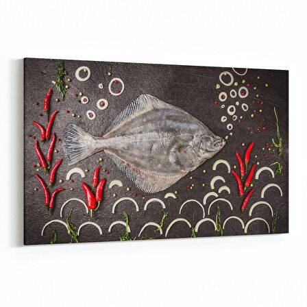 Olla 15141Y Gıda Görseli Yatay Kanvas Tablo (Ölçü: 45X30)