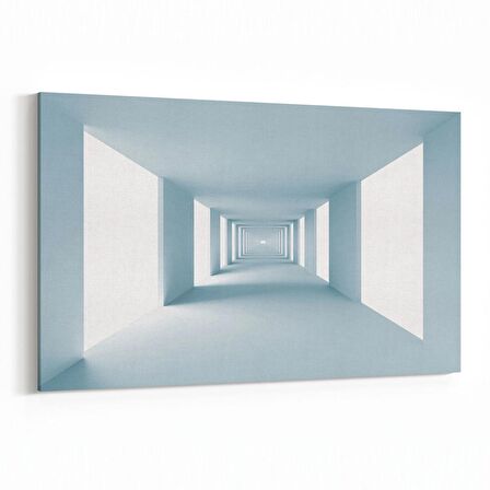 Olla 10430Y Abstract Tünel Görsel Yatay Kanvas Tablo (Ölçü: 45X30)
