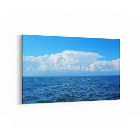 Olla 16398Y Kumsal / Sahil Görseli Yatay Kanvas Tablo (Ölçü: 70X50)