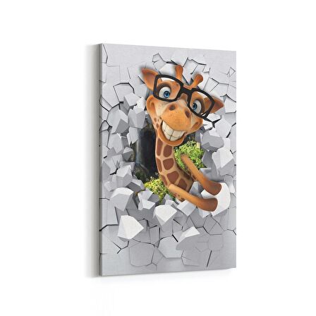 Olla 12723D Çocuk Odası Görseli Dikey Kanvas Tablo (Ölçü: 60X90)