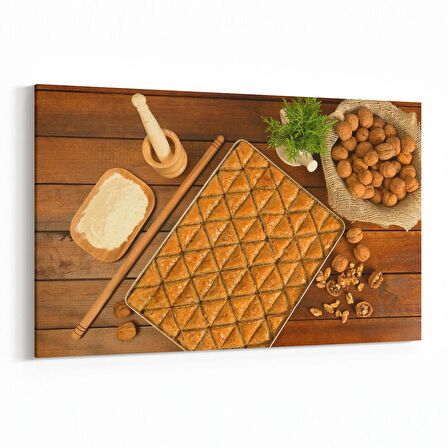Olla 14980Y Gıda Görseli Yatay Kanvas Tablo (Ölçü: 45X30)