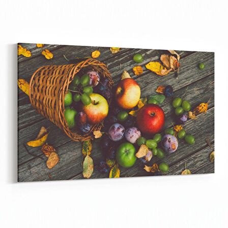 Olla 15304Y Gıda Görseli Yatay Kanvas Tablo (Ölçü: 45X30)