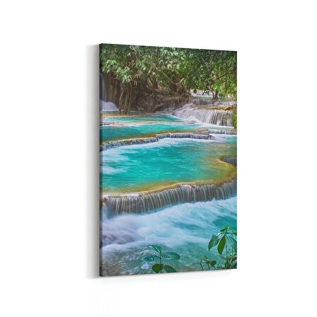 Olla 14198D Doğa / Manzara Görseli Dikey Kanvas Tablo (Ölçü: 60X90)