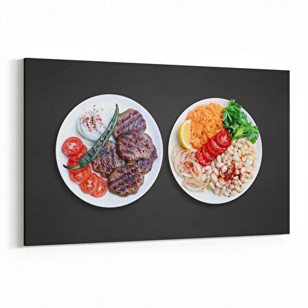 Olla 15247Y Gıda Görseli Yatay Kanvas Tablo (Ölçü: 90X60)