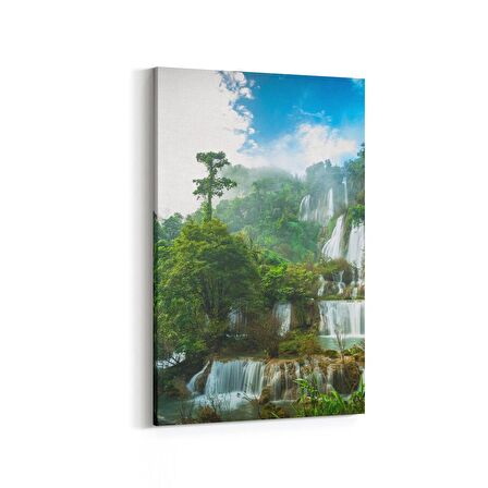 Olla 13773D Doğa / Manzara Görseli Dikey Kanvas Tablo (Ölçü: 100X150)