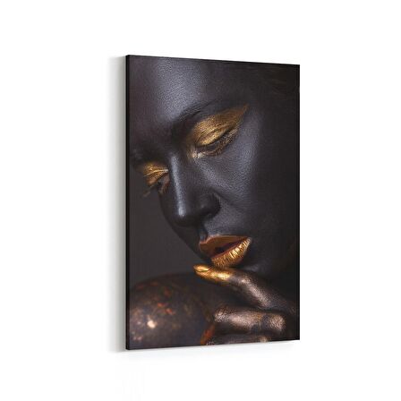 Olla 16762D Model / Manken Görseli Dikey Kanvas Tablo (Ölçü: 100X150)