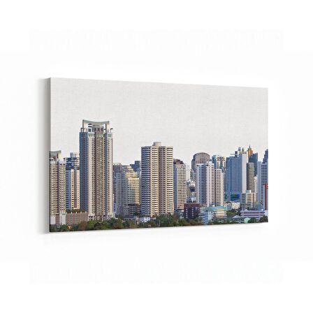 Olla 18272Y Yapı Görseli Yatay Kanvas Tablo (Ölçü: 120X80)