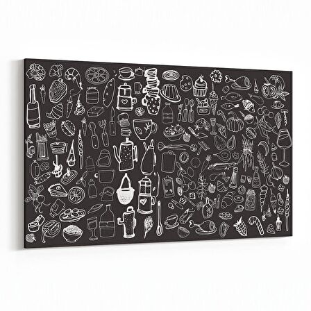 Olla 15262Y Gıda Görseli Yatay Kanvas Tablo (Ölçü: 30X20)