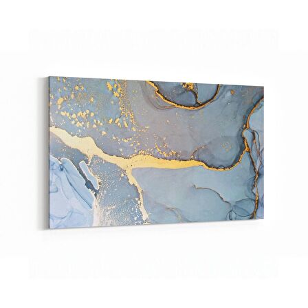 Olla 16687Y Mermer Desen Görsel Yatay Kanvas Tablo (Ölçü: 45X30)