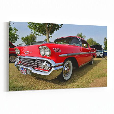 Olla 12268Y Araç Görseli Yatay Kanvas Tablo (Ölçü: 70X50)