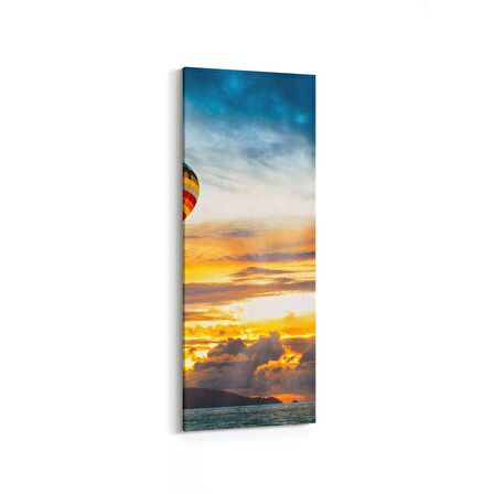 Olla 13680DI Doğa / Manzara Görseli Dikey İnce Kanvas Tablo (Ölçü: 40X120)