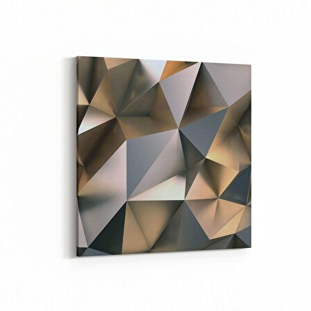 Olla 10180K Abstract Görsel Kare Kanvas Tablo (Ölçü: 25X25)