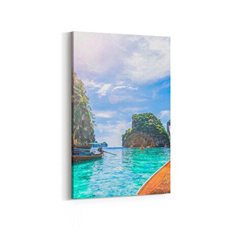 Olla 13161D Doğa / Manzara Görseli Dikey Kanvas Tablo (Ölçü: 100X150)