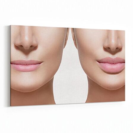 Olla 16862Y Model / Manken Görseli Yatay Kanvas Tablo (Ölçü: 70X50)