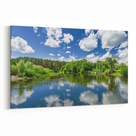 Olla 13458Y Doğa / Manzara Görseli Yatay Kanvas Tablo (Ölçü: 45X30)