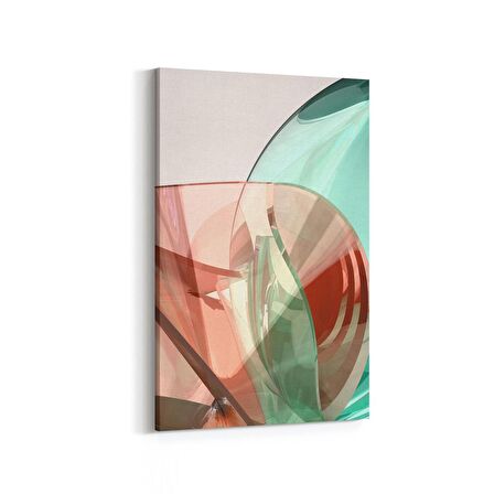 Olla 10330D Abstract Görsel Dikey Kanvas Tablo (Ölçü: 20X30)