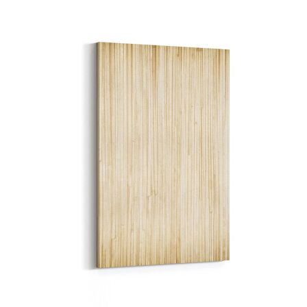 Olla 11989D Ahşap Desen Görseli Dikey Kanvas Tablo (Ölçü: 60X90)