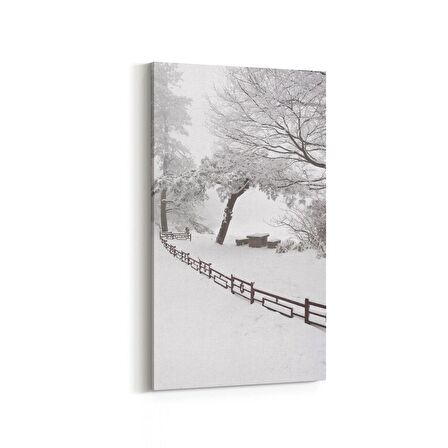 Olla 13257DD Doğa / Manzara Görseli Dikey Dar Kanvas Tablo (Ölçü: 30X60)