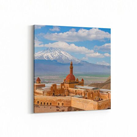 Olla 18529K4 Yapı Görseli Kare 4'lü Kanvas Tablo (Ölçü: 145X145)