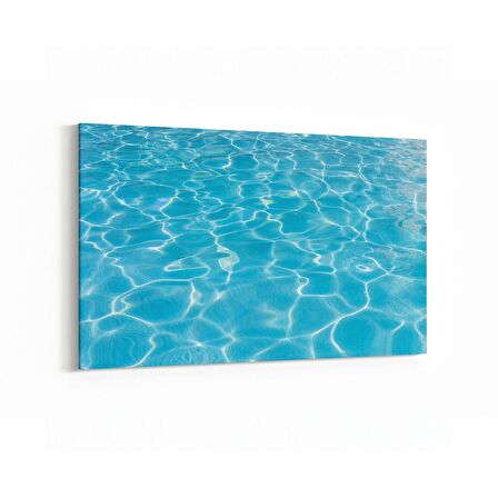 Olla 17256Y Su / Damla Görseli Yatay Kanvas Tablo (Ölçü: 90X60)