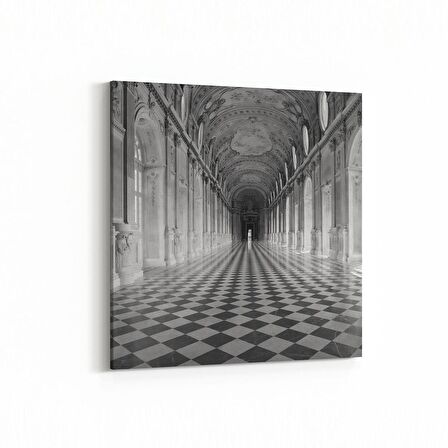 Olla 18018K4 Yapı Görseli Kare 4'lü Kanvas Tablo (Ölçü: 145X145)