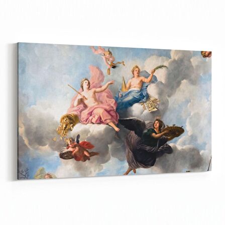 Olla 16271Y Heykel / Sanat Görseli Yatay Kanvas Tablo (Ölçü: 70X50)