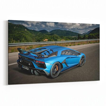 Olla 12262Y Araç Görseli Yatay Kanvas Tablo (Ölçü: 45X30)