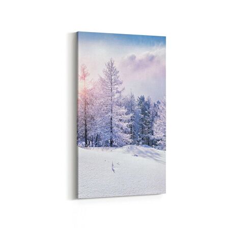 Olla 13758DD Doğa / Manzara Görseli Dikey Dar Kanvas Tablo (Ölçü: 60X120)
