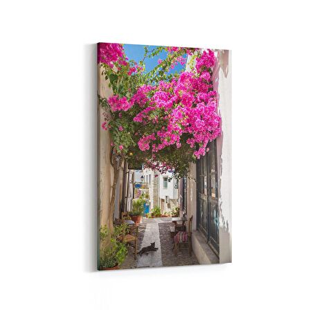 Olla 18891D Yapı Görseli Dikey Kanvas Tablo (Ölçü: 20X30)