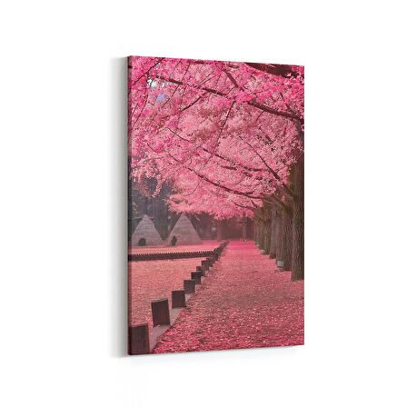 Olla 13999D Doğa / Manzara Görseli Dikey Kanvas Tablo (Ölçü: 20X30)